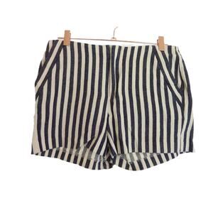Banana Republic Striped Shorts Size 8